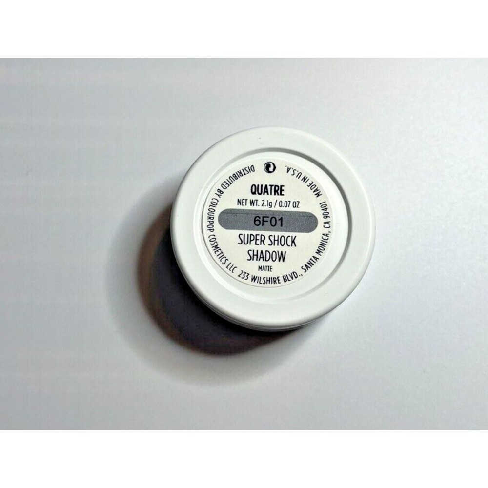 Colourpop Super Shock Shadow QUATRE 6F01 Matte NEW - Picture 3 of 3